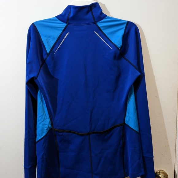 Women's Columbia titanium Omni WIC advanced evaporation long sleeve biking shirt - Picture 5 of 13